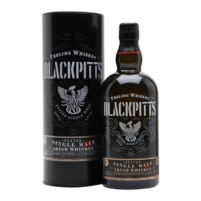 Teeling Blackpitts Peated Single Malt Whiskey
