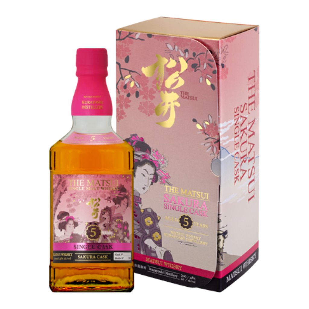 Kurayoshi Distillery - The Matsui Sakura Single Cask - Aged 5 Years