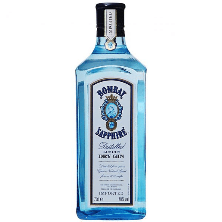 Bombay Sapphire Gin 70cl, from England, available at Divino, Mqabba, Malta.