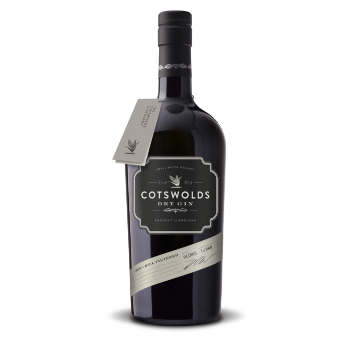Cotswolds Dry Gin 70cl, from the Cotswolds, England, available at Divino, Mqabba, Malta.