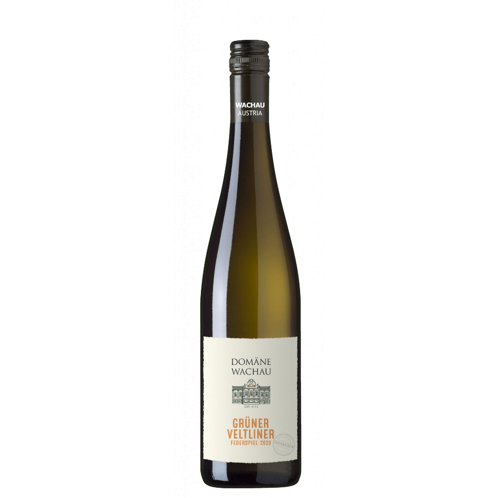 Domäne Wachau Grüner Veltliner Federspiel Terrassen, a white wine from Wachau, Austria.