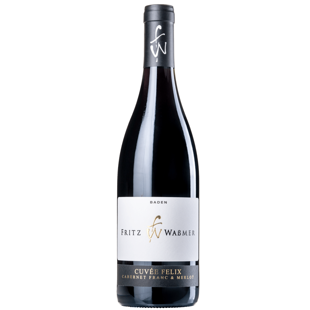Fritz Waßmer Cuvée Felix Cabernet Franc - Merlot, a red wine from Baden, Germany.