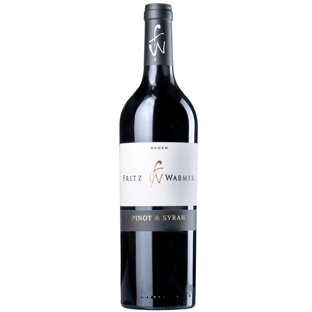 Fritz Waßmer Pinot - Syrah, a red wine from Baden, Germany.