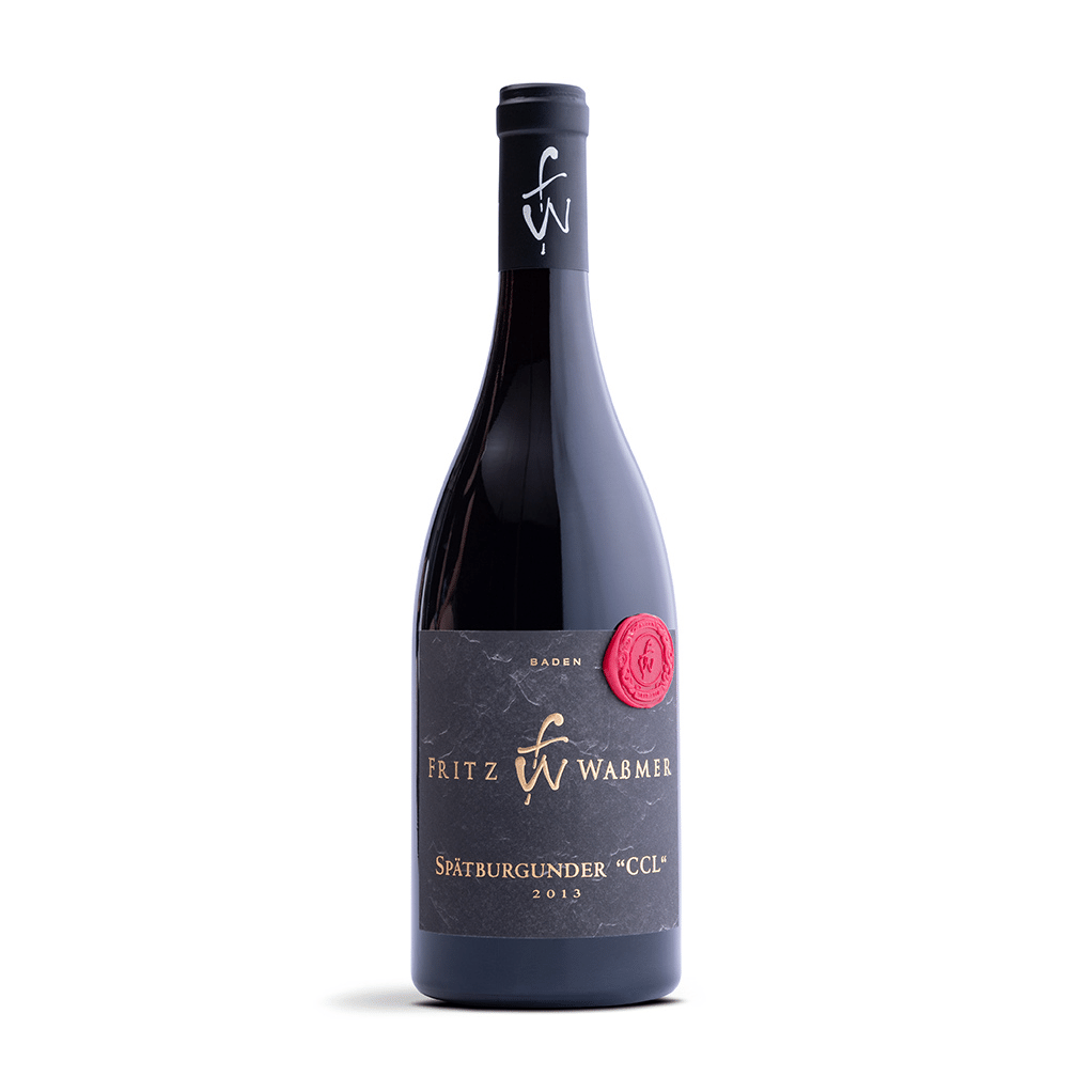 Fritz Waßmer Spätburgunder CCL, a red wine from Baden, Germany.