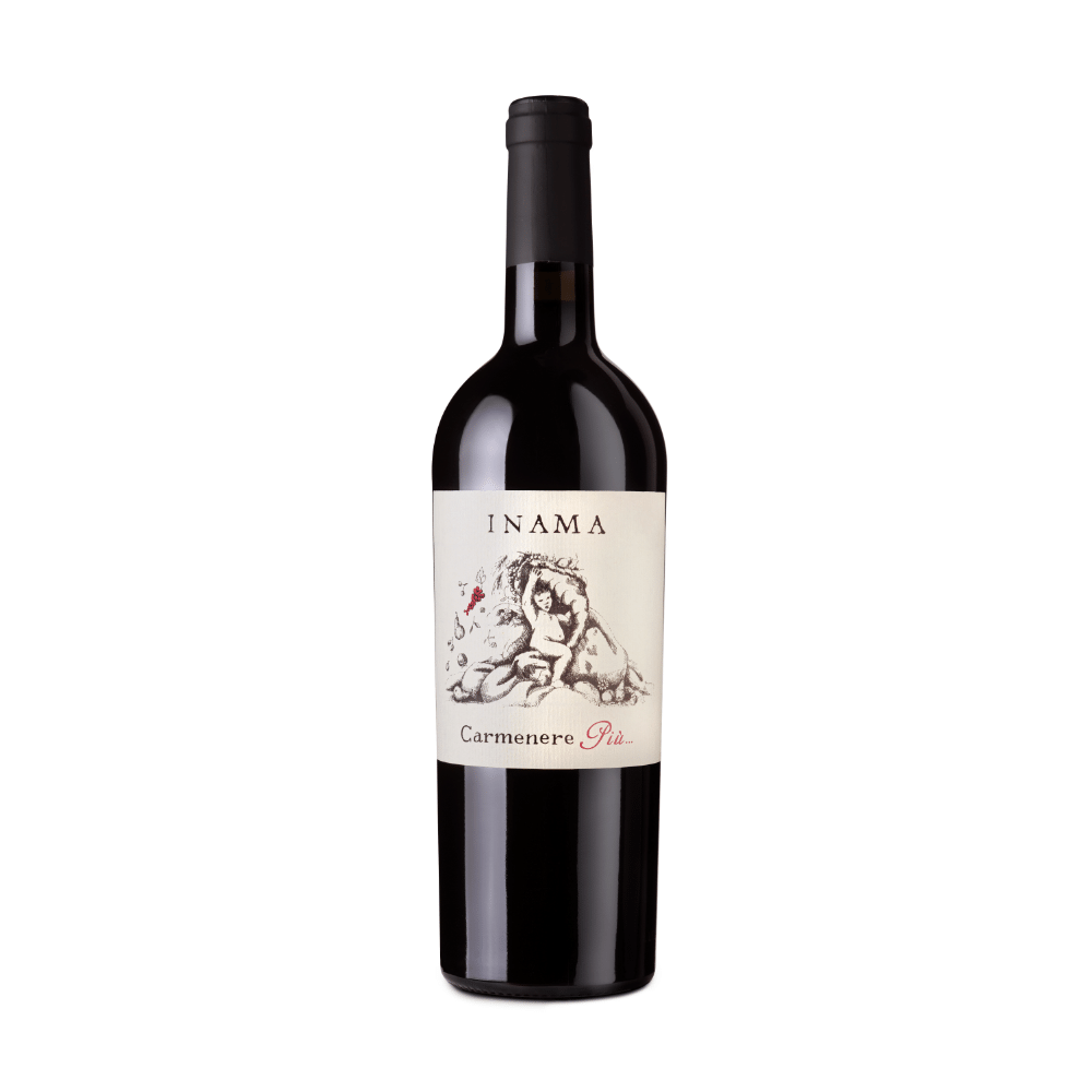 Inama Azienda Agricola Carmenérè Piu, a red wine from Colli Berici - Veneto, Italy.