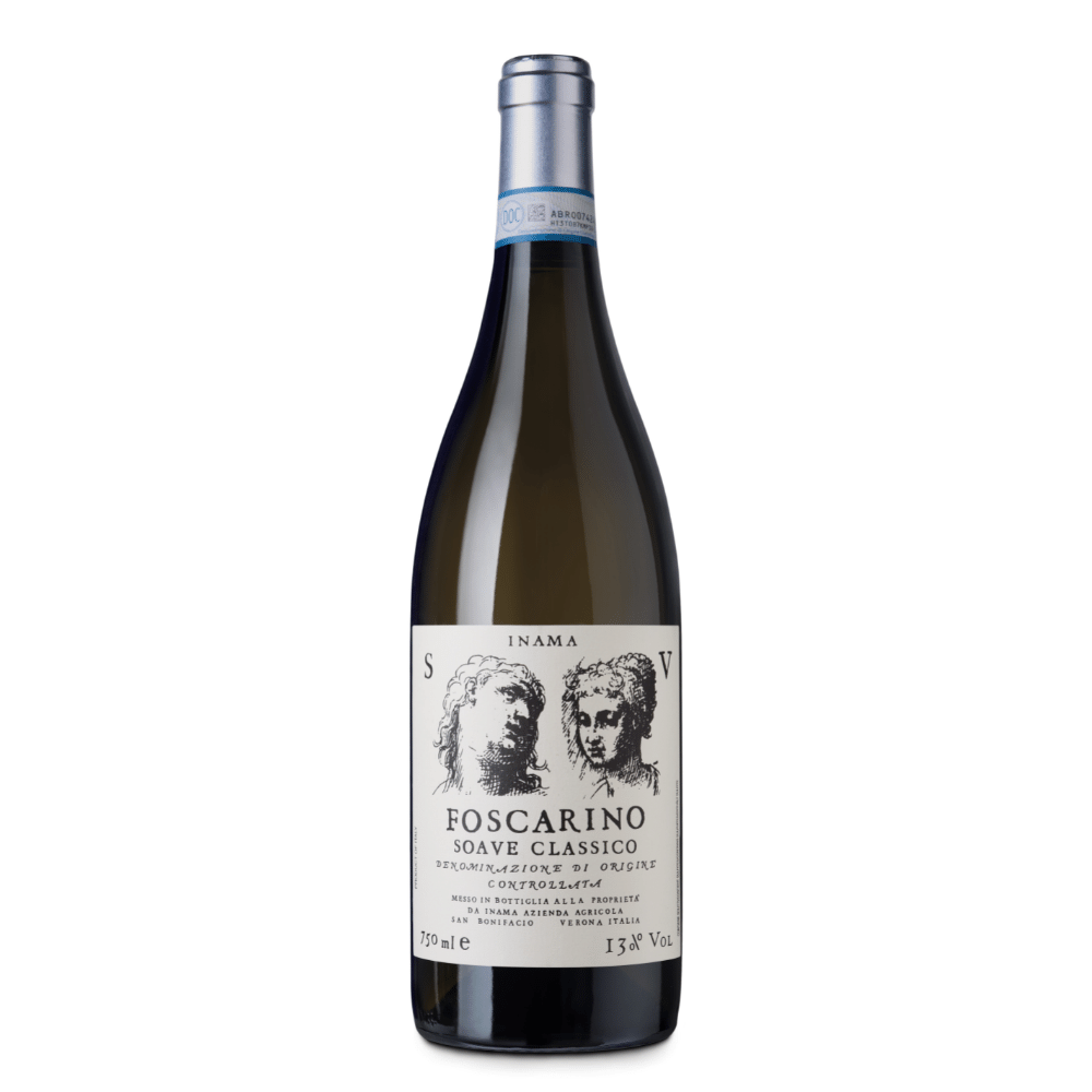 Inama Azienda Agricola Foscarino Soave Classico, a white wine from Soave Classico - Veneto, Italy.