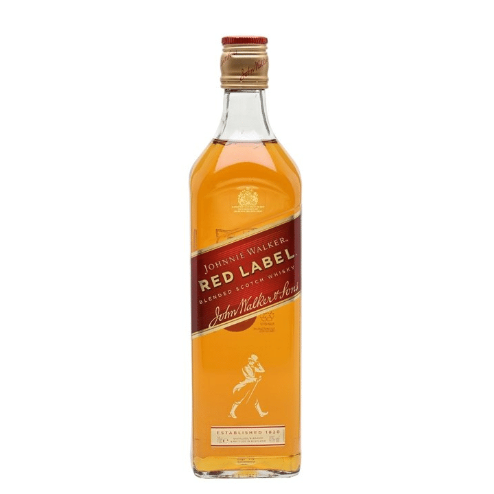 Johnnie Walker Red Label Blended Scotch Whisky 70cl, from Scotland, available at Divino, Mqabba, Malta.