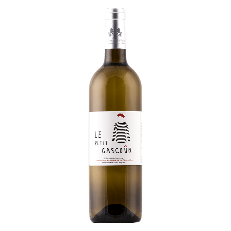 Les Frères Laffitte Le Petit Gascoûn Blanc, a white wine from Côtes de Gascogne, France.