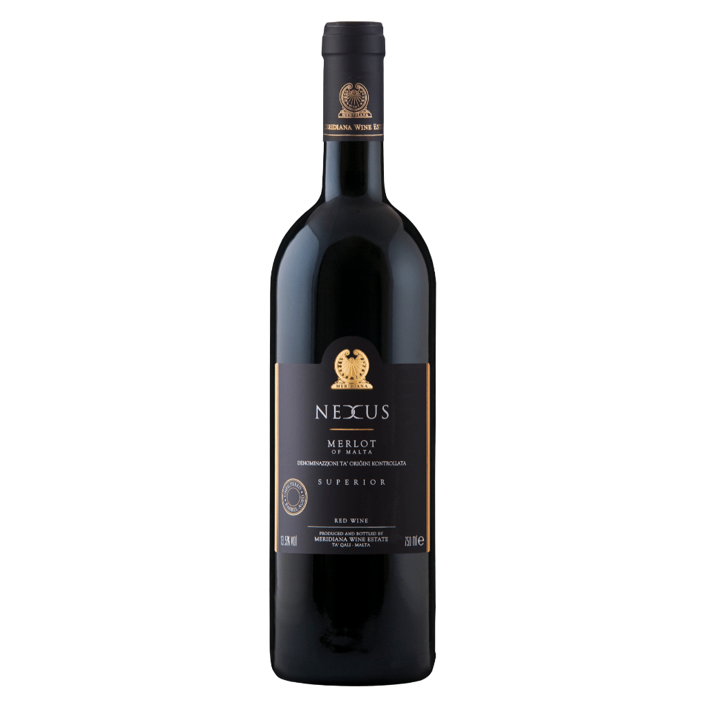 Meridiana Nexus, a red wine from Malta.