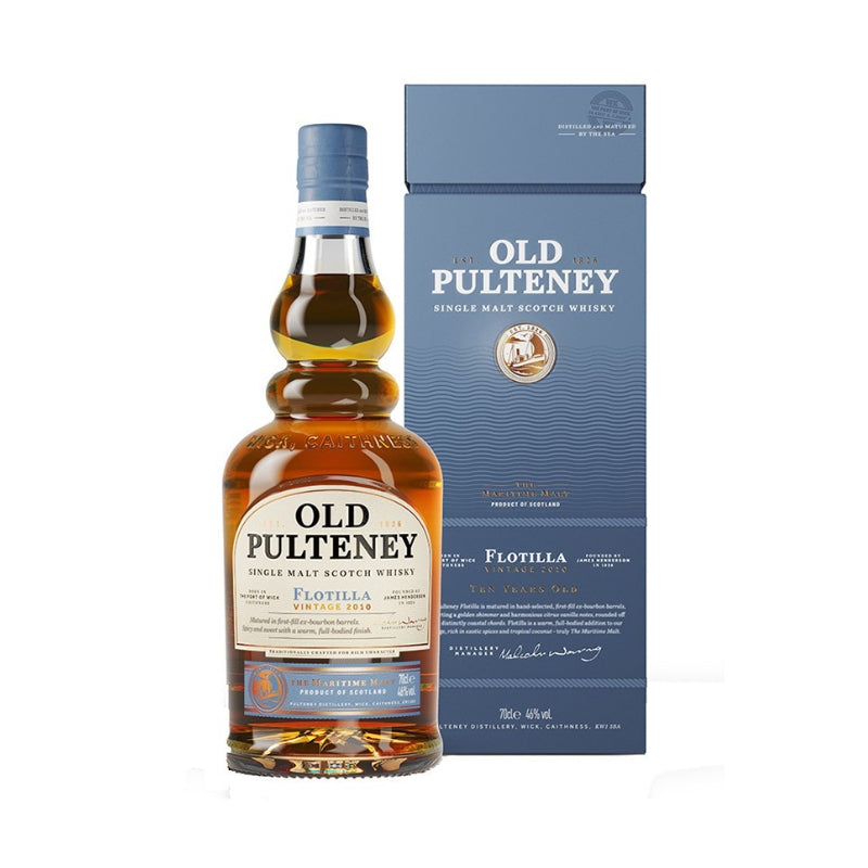 Old Pulteney Flotilla Vintage 2010 Single Malt Scotch Whisky 70cl