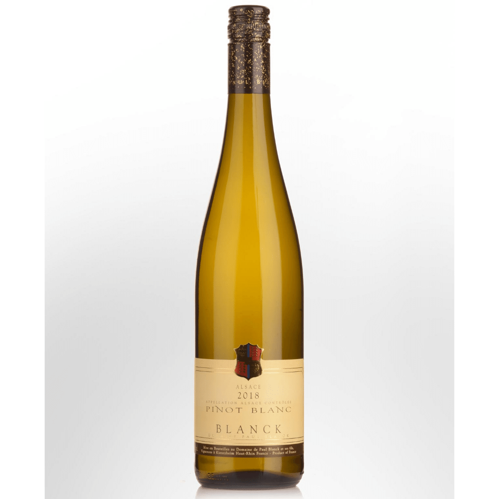 Paul Blanck Pinot Blanc Alsace, a white wine from Alsace, France.