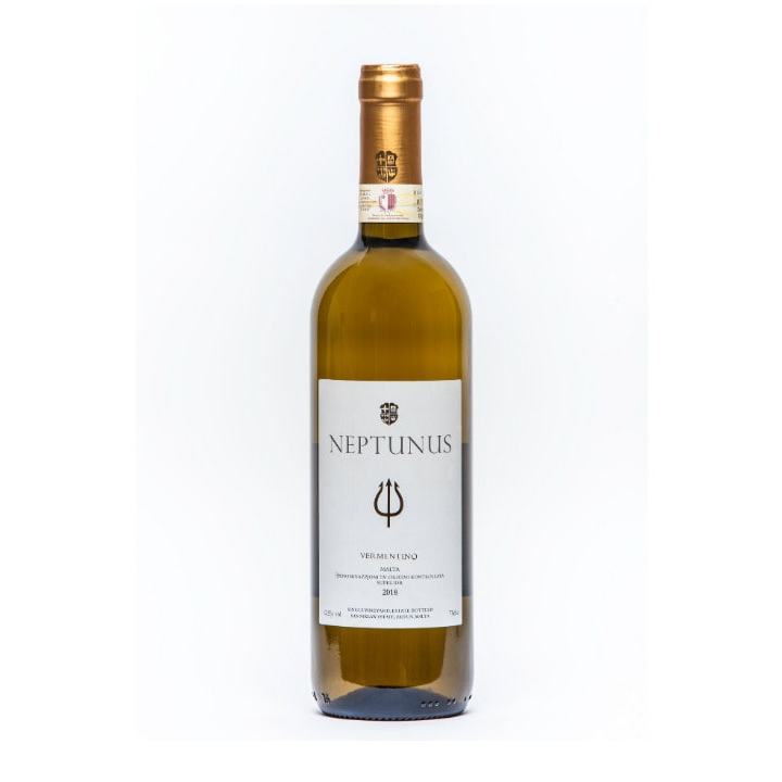 San Niklaw Neptunus Vermentino, a white wine from Malta.