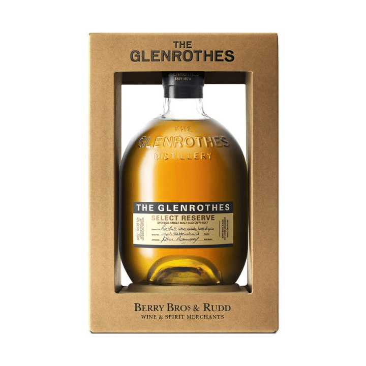 The Glenrothes Select Reserve Single Malt Whisky 70cl, from Speyside, Scotland.