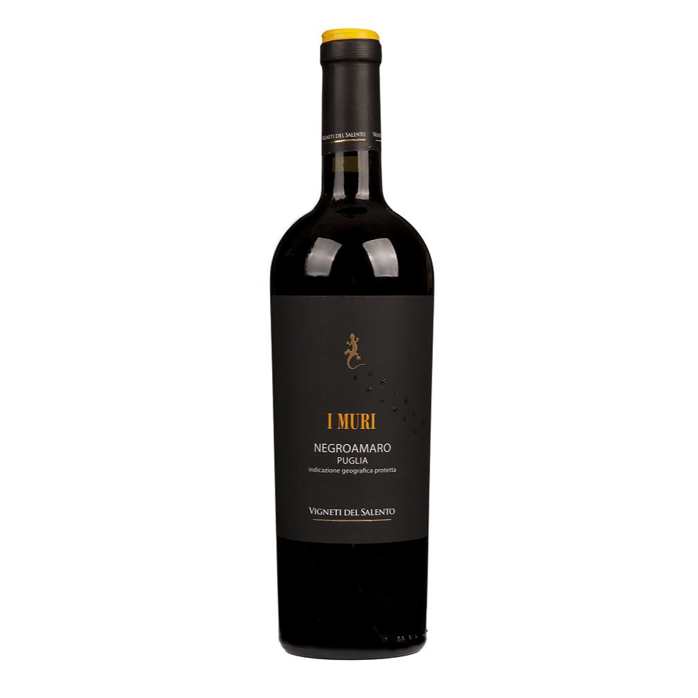 Vigneti del Salento Negroamaro I Muri, a red wine from Puglia, Italy.