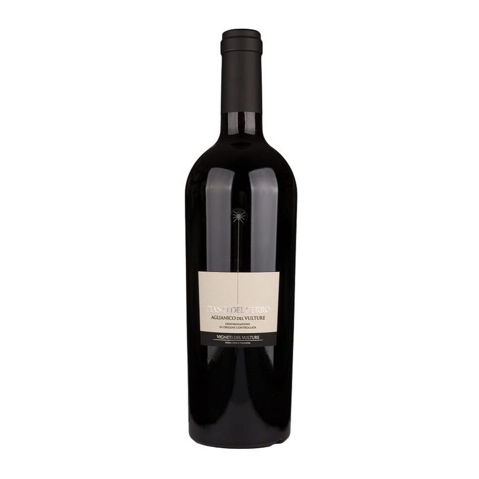 Vigneti del Vulture Aglianico Del Vulture Piano Del Cerro, a red wine from Aglianico del Vulture, Italy.