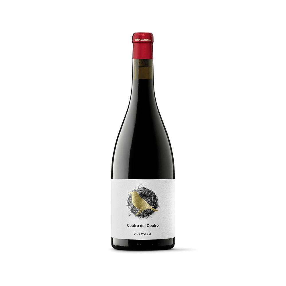 Viña Zorzal Cuatro del Cuatro, a red wine from Navarra, Spain.