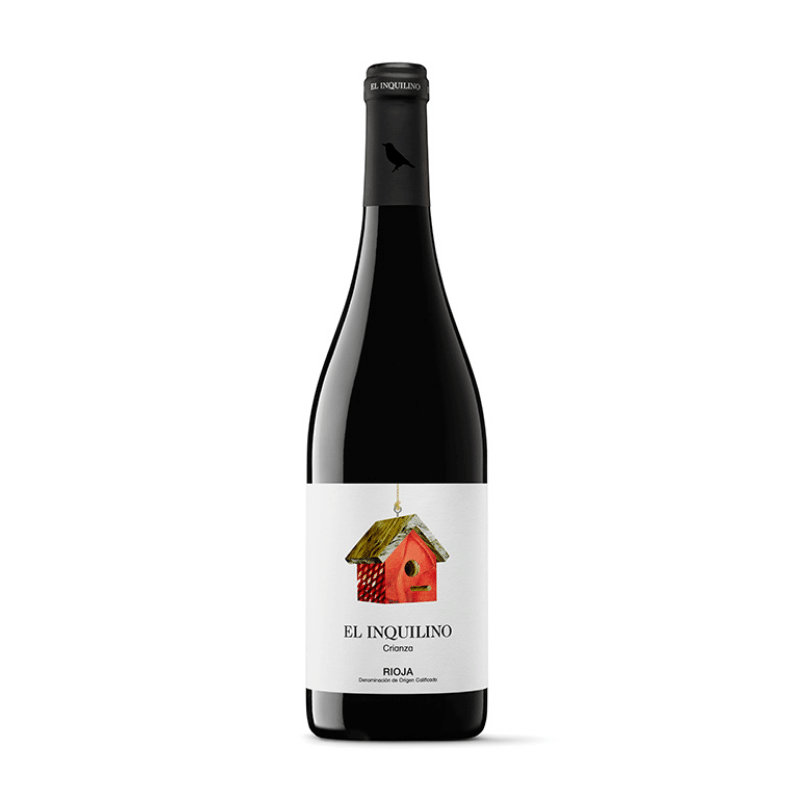 Viña Zorzal El Inquilino Crianza, a red wine from Rioja, Spain.