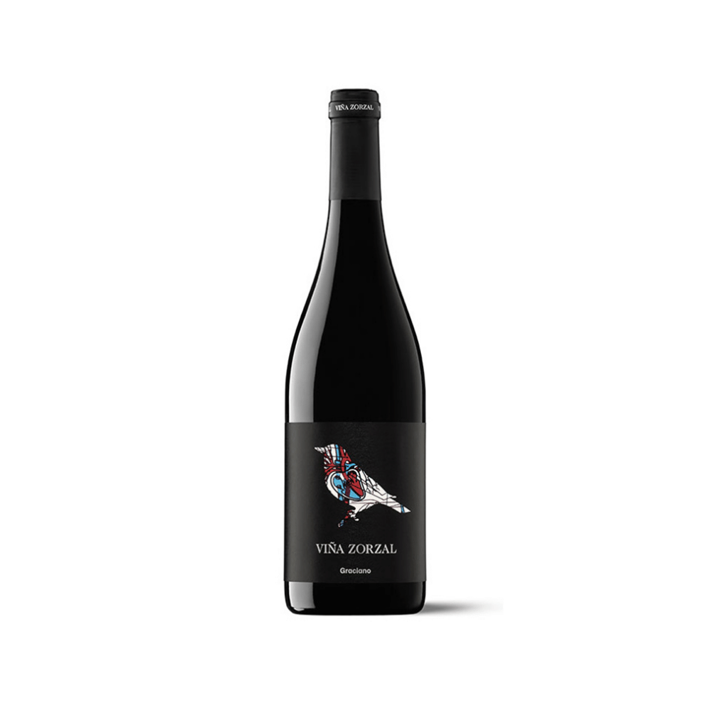 Viña Zorzal Graciano, a red wine from Navarra, Spain.