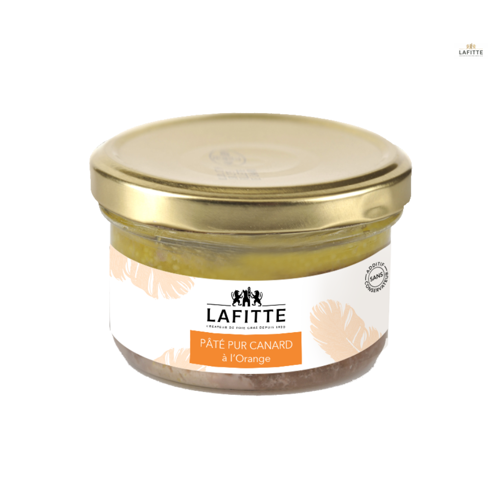 Paté Pur Canard à l’Orange 180g