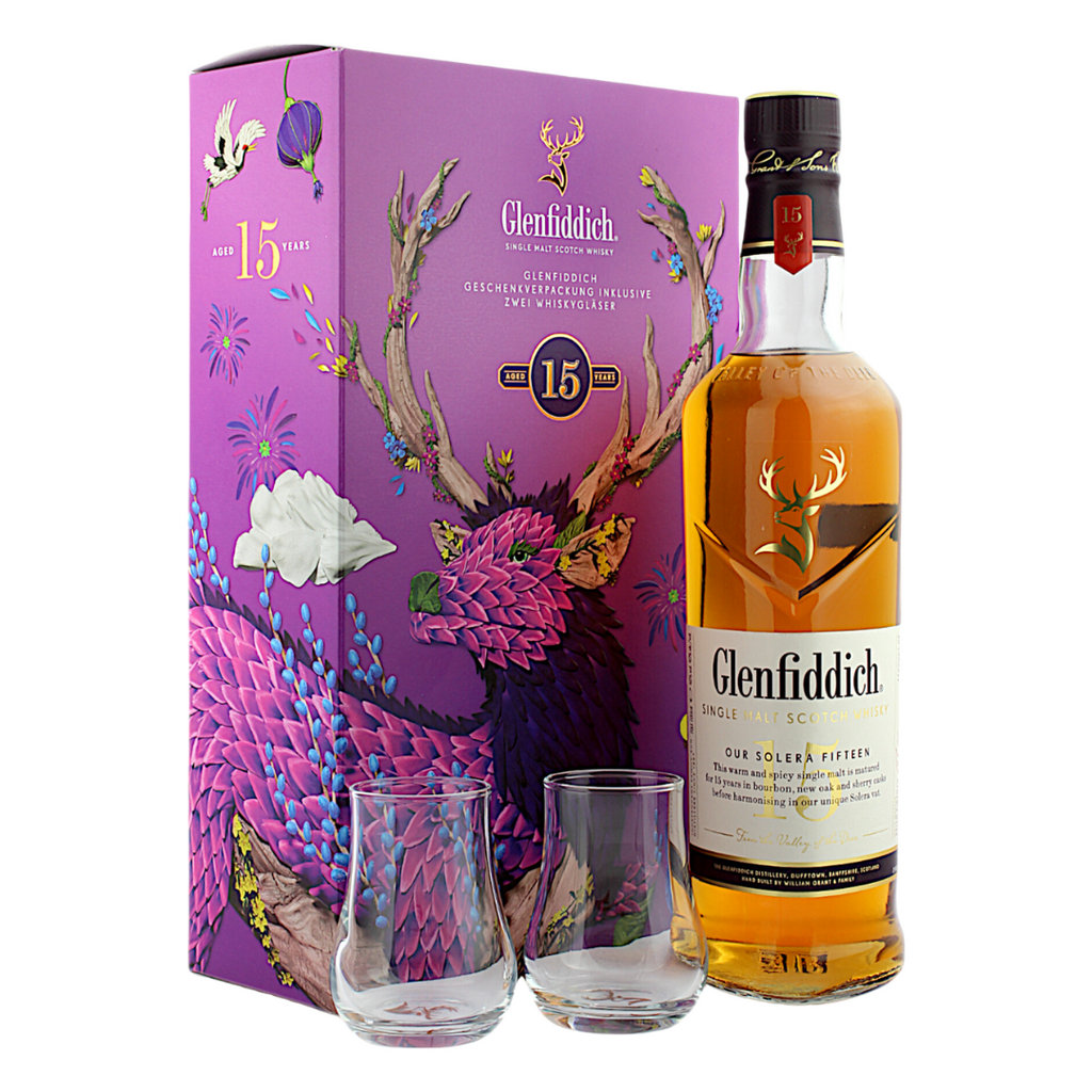 Glenfiddich 15 Years Gift Pack Limited Edition