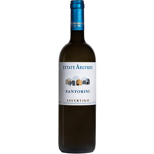 Argyros ‘Santorini’ Assyrtiko, a white wine from Santorini, Greece.
