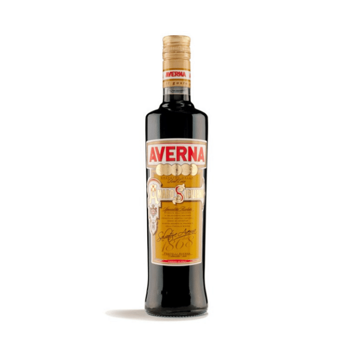 Averna Amaro Siciliano 70cl, a liqueur from Sicily, Italy.