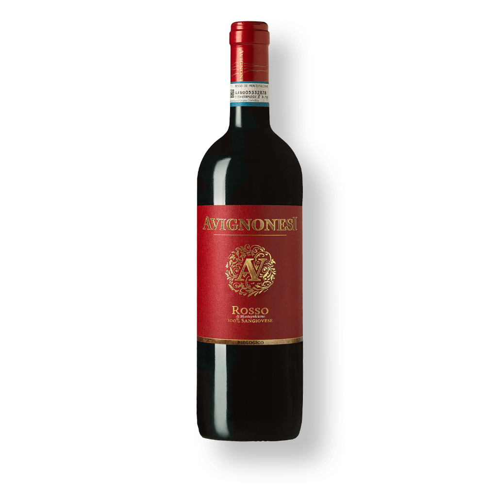 Avignonesi Rosso di Montepulciano, a red wine from Tuscany, Italy.