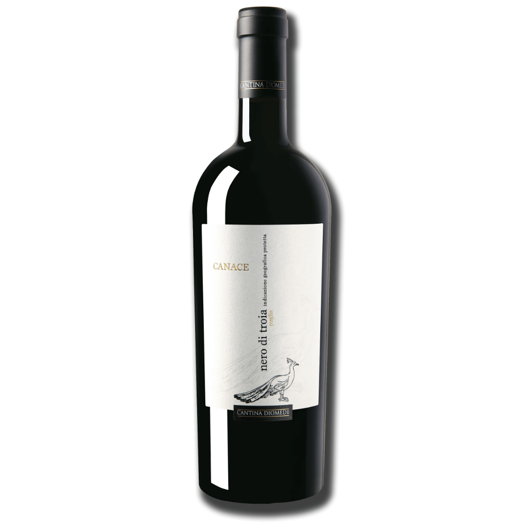 Cantina Diomede Canace Nero di Troia, a red wine from Puglia, Italy.