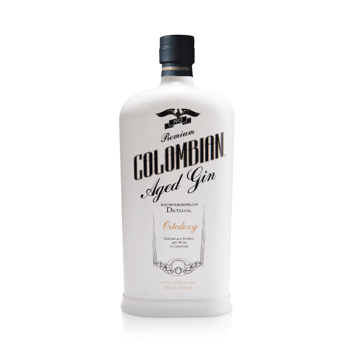 Dictador Colombian Ortodoxy Aged Gin 70cl, from Columbia , available at Divino, Mqabba, Malta.