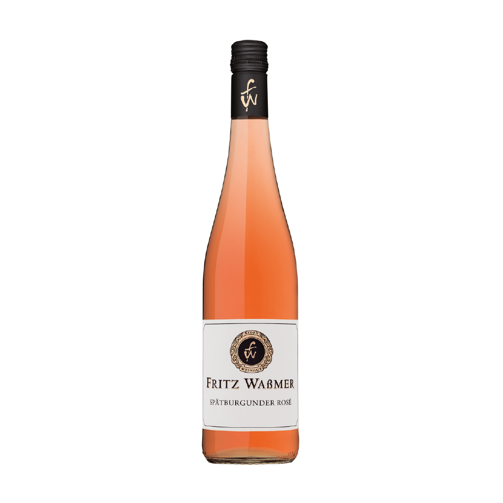 Fritz Waßmers Spätburgunder Rosé, a rosé wine from Baden, Germany.