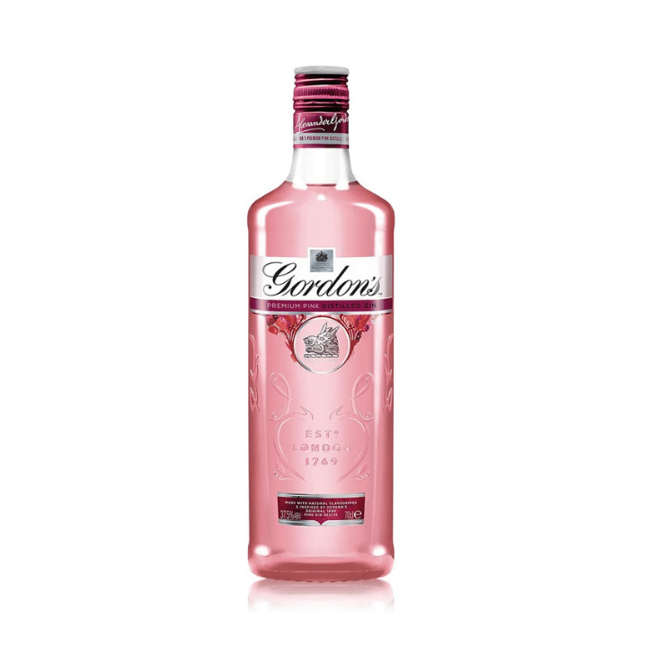 Gordon's Premium Pink Gin 70cl, from England, available at Divino, Mqabba, Malta.