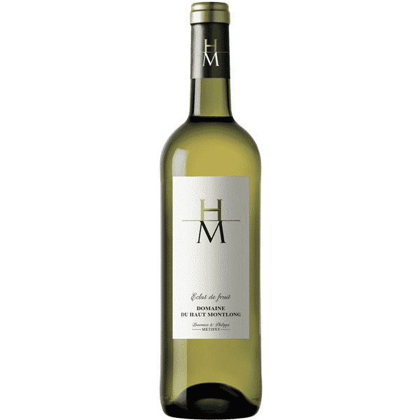 Haut Montlong Eclat de Fruit Bergerac Sec, a white wine from Bergerac, France.