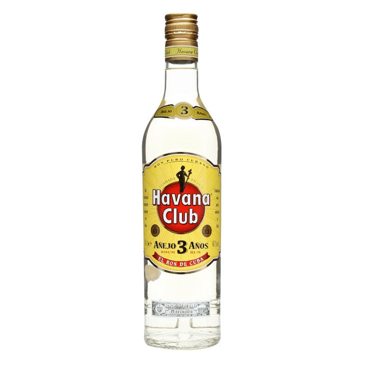 Havana Club 3 Year Old Rum 70cl, from Cuba, available at Divino, Mqabba, Malta.