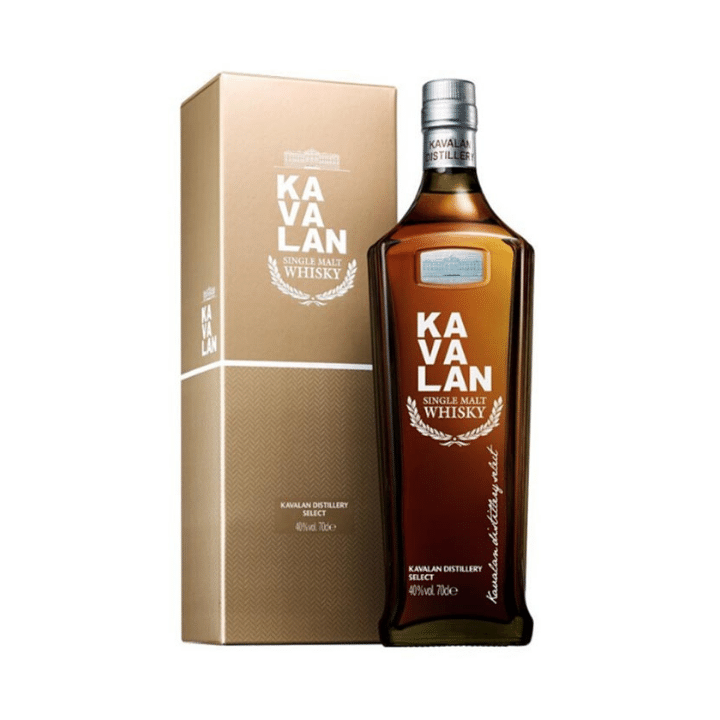 Kavalan Distillery Select Single Malt Whisky 70cl, from Taiwan, available at Divino, Mqabba, Malta.