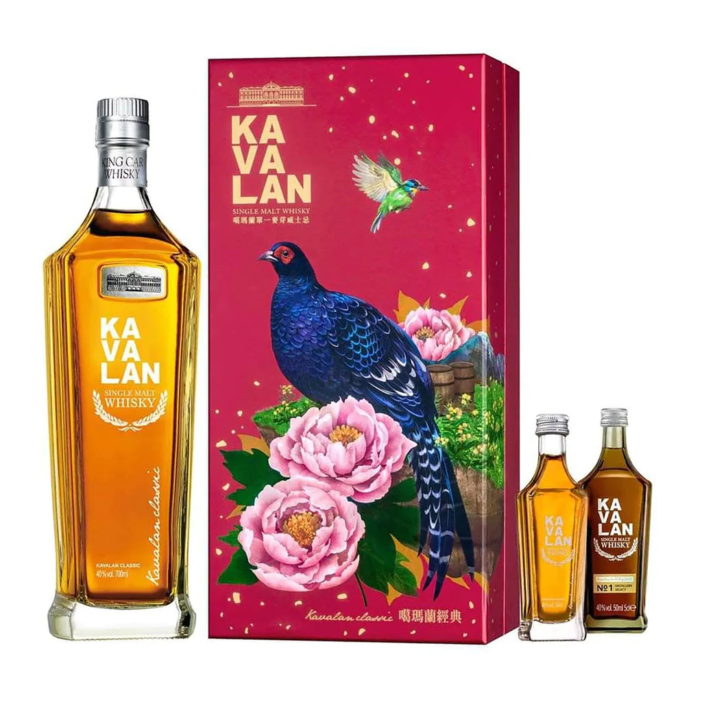 Kavalan Single Malt Whisky Classic Mikado Pheasant Gift Set