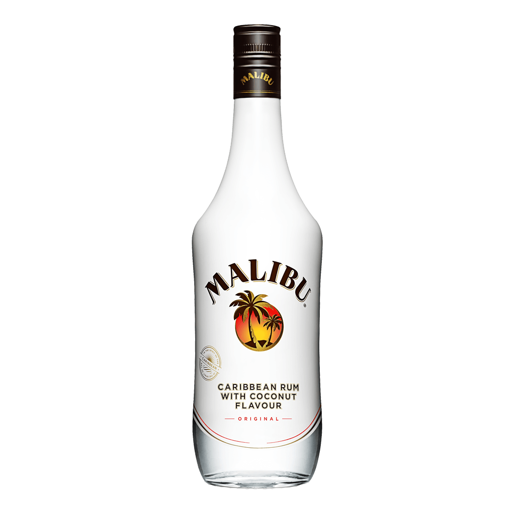 Malibu White Rum 70cl, from Barbados, available at Divino, Mqabba, Malta.