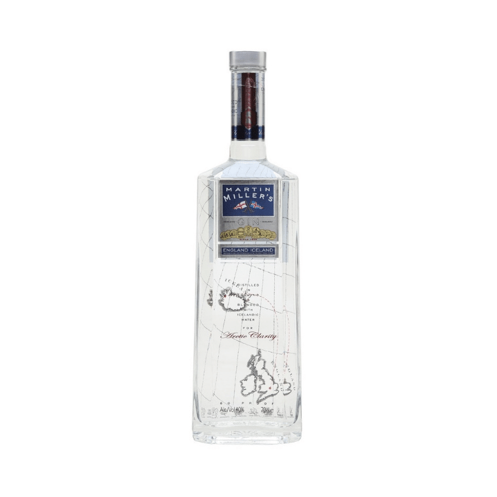 Martin Miller's Gin 70cl, from England & Iceland, available at Divino, Mqabba, Malta.