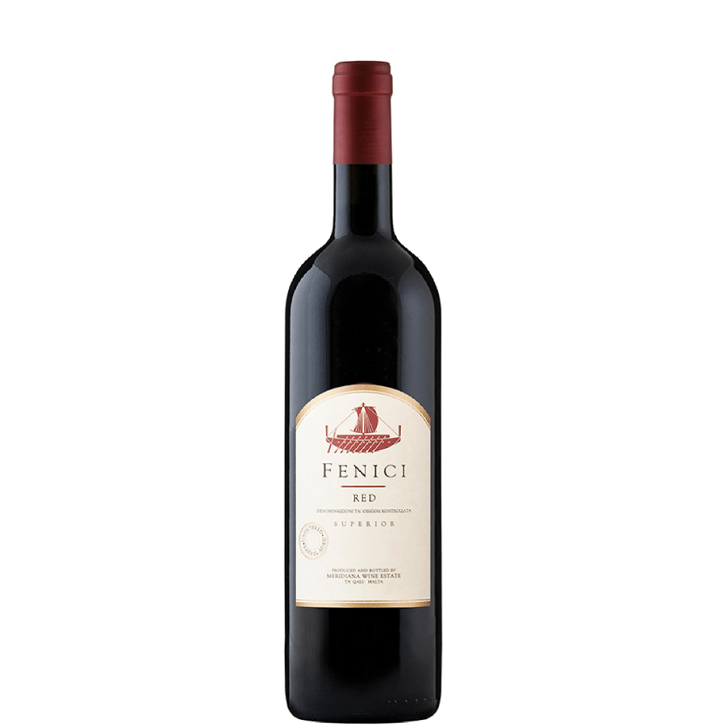 Meridiana Fenici Red, a red wine from Malta.