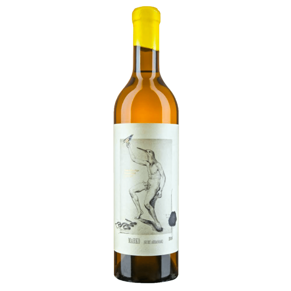 Oxer Wines Marko Gure Arbasoak, a white wine from Bizkaiko Txakolina , Spain.