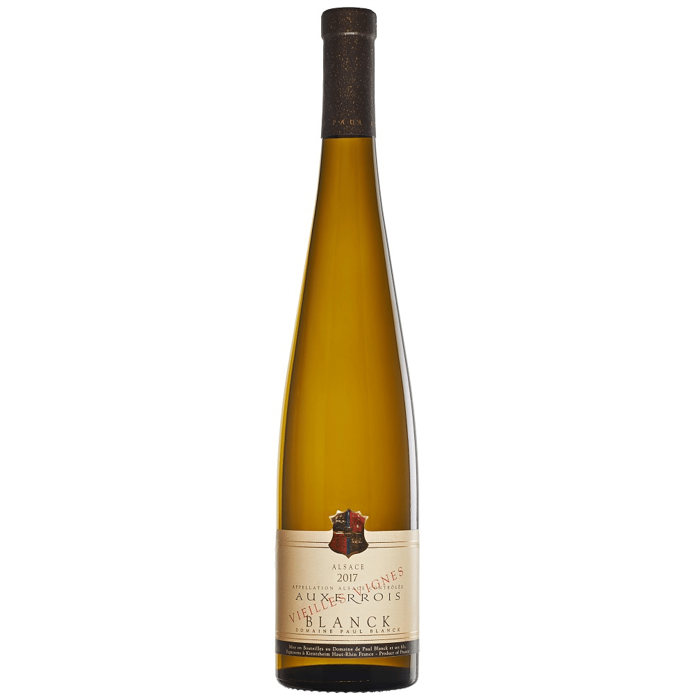 Paul Blanck Auxerrois Vieilles Vignes, a white wine from Alsace, France.