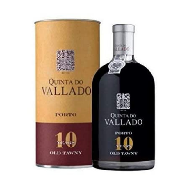 Quinta do Vallado 10 years Port, a fortified wine from Porto, Portugal.