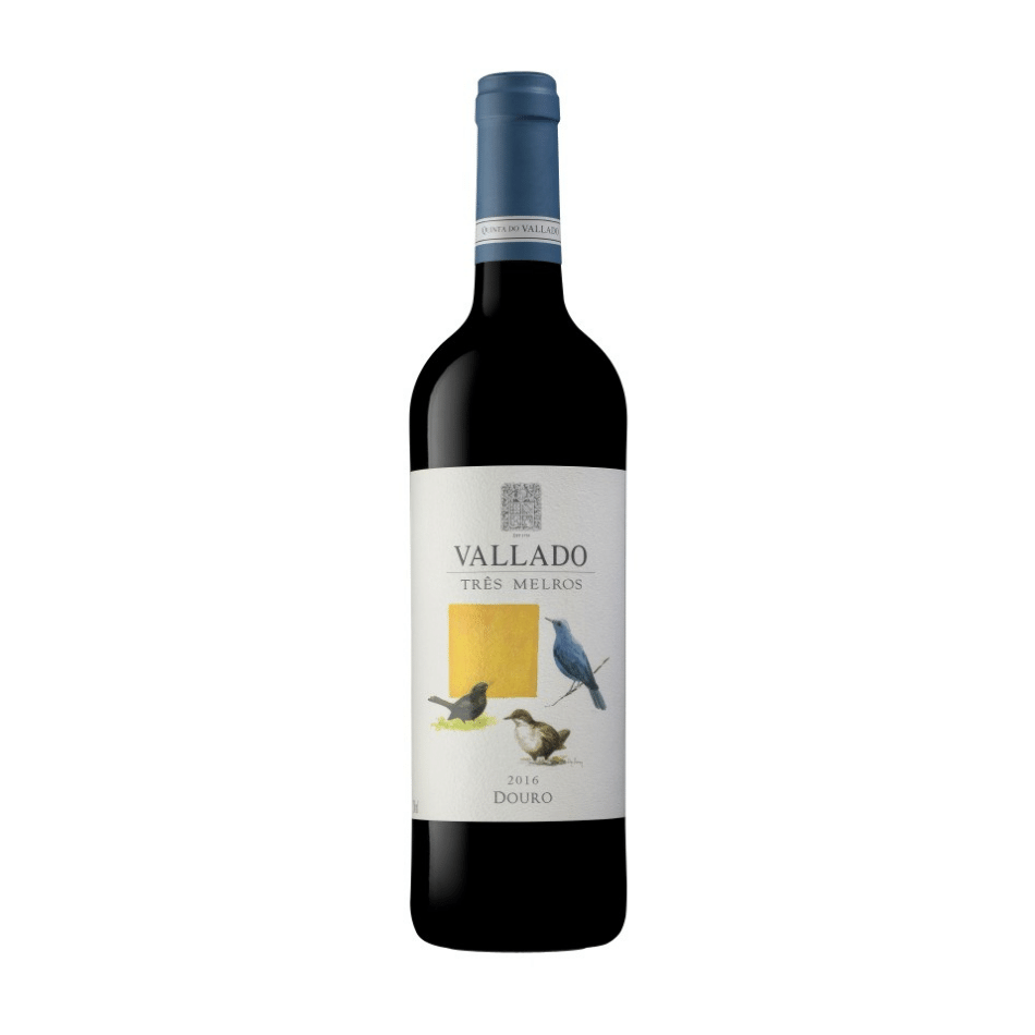Quinta do Vallado Três Melros, a red wine from Douro, Portugal.