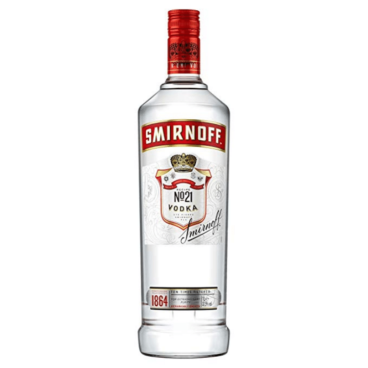 Smirnoff Vodka 70cl, from Russia, available at Divino, Mqabba, Malta.