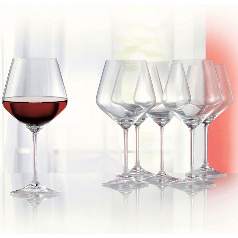 Spiegelau Style Burgundy Glasses - Set of 4