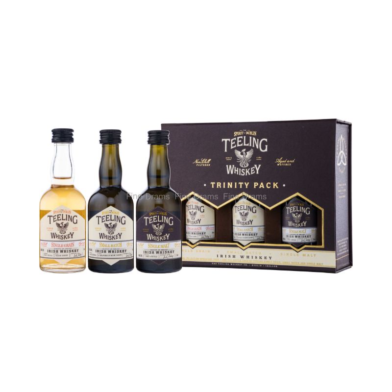 Teeling Irish Whiskey Trinity Pack Gift Set