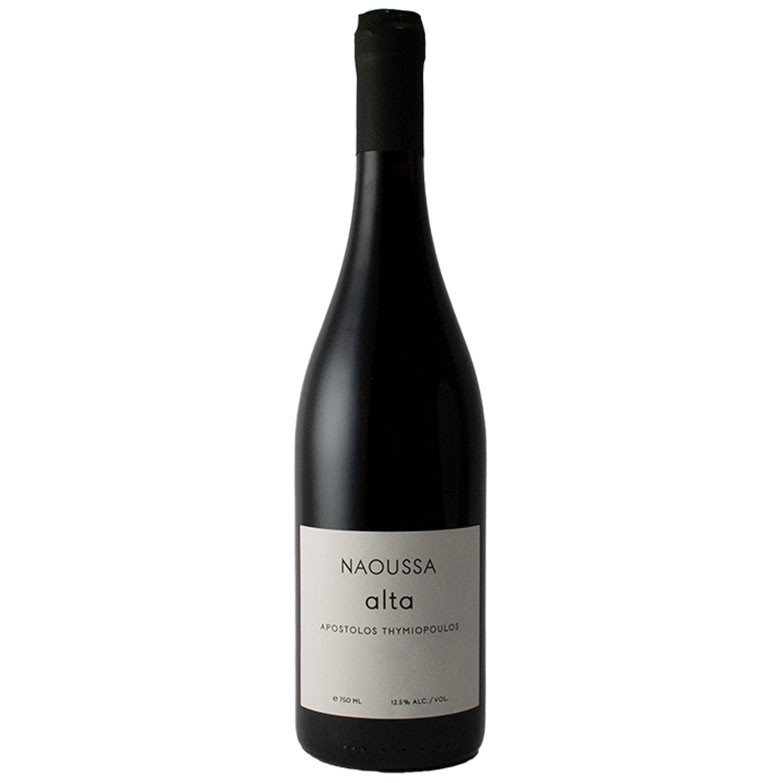 Thymiopoulos Naoussa Alta, a red wine from Naoussa, Greece.