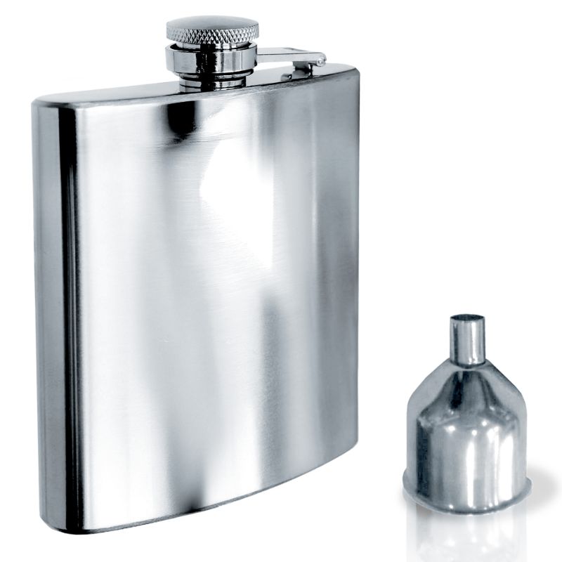 Vin Bouquet Hip Flask with Funnel