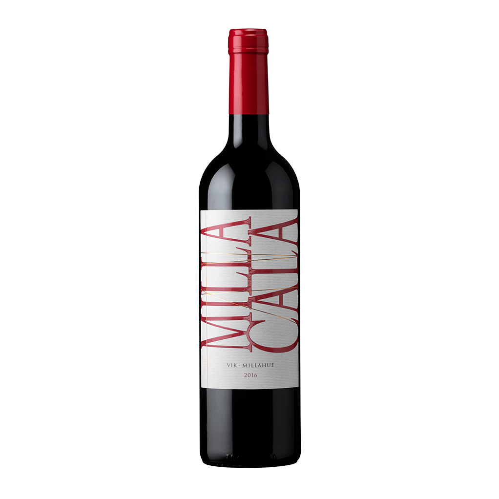 Viña Vik Milla Cala, a red wine from Cachapoal Valley, Chile.
